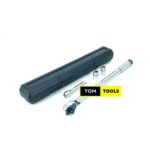½ inch Drive 28Nm to 210Nm Torque Wrench with 5 inch Extension, 17mm, 19mm Sockets