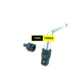 ¾ inch L Handle with ½ inch and 1 inch Impact Socket Wrench Adapters