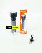 Kamisafe KM H06U Rechargeable Aluminium Alloy Flashlight Torch