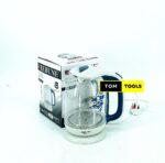 Rebune 1.7L Electric Kettle with LED Illuminated Glass Body