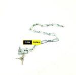 3FT Heavy Duty Weatherproof Security Chain Padlock