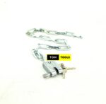 3FT Heavy Duty Weatherproof Security Chain Padlock
