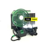 GDLITE GD8081 Solar Fan System with 3 Bulbs