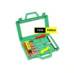 12PCS Metal Tubeless Puncture Repair Kit with Valve Key