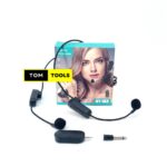 AY102 Rechargeable UHF Wireless DUAL Head Microphone