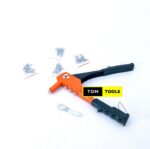Hand Riveter Rivet Gun with 2.4mm, 3.2mm, 4.0mm and 4.8mm Pop Rivets
