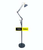 Retro Adjustable Swing Arm Floor Lamp with Switch