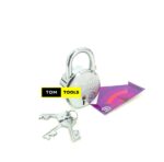 XBEST 75mm Front Side Key Hole Anti-Theft Padlock