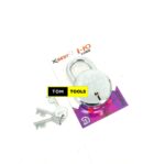 XBEST 75mm Front Side Key Hole Anti-Theft Padlock
