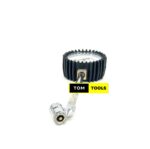 16Bar 240PSI Analogue Pressure Gauge with Twin Connector