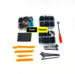 725Pcs Car Push Retainer Body Clips and Pry Bars Removers