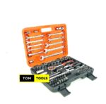 82PCS Chrome Vanadium ½ inch  and ¼ inch Ratchet Set Tool Kit