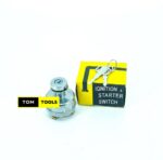 Ignition Starter Switch 4 Position 6 Connection Terminals with 2 Keys