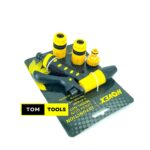 10 Functions High Pressure Garden Hose Water Spray Gun with Connectors