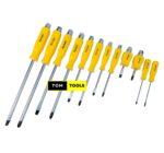 12PCS Magnetic Screwdriver Set with High Torque Hex Bolt Ends