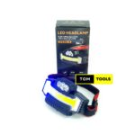 W685 White Light COB LED Headlamp with Colored Side Strobes