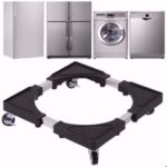 Adjustable Washing Machine And Fridge Kitchen Stand Base
