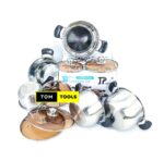 10PC James Pot Stainless Cookware Set