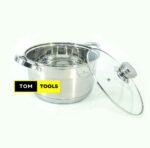 EDENBERG 12pc Stainless steel Cookware Set Heavy