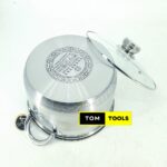 EDENBERG 12pc Stainless steel Cookware Set Heavy