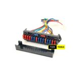 12V Fuse and Relay Box Pre-Wired with 15 Blade Fuses