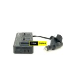 200W Car Power Inverter with 2 AC Outlets, 3 USB Quick Charge 3.0, LED Display