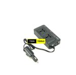 200W Car Power Inverter with 2 AC Outlets, 3 USB Quick Charge 3.0, LED Display