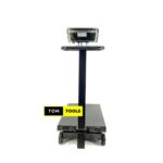 600KG Industrial Platform Digital Scale with Caster Wheels