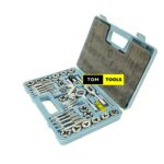 40PCS M3-M12 Metric Tap and Die Set with Thread Gauge and Case