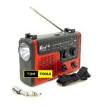 FP315BTS Solar Rechargeable 3 Band Radio with Bluetooth, USB, TF Card