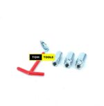 Plug Spanner Set with 16mm, 18mm, 21mm, and T – Handle