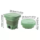 Portable Washing Machine Mini Washer Foldable Washer and Spin Dryer Small Travel
