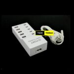 10 USB Ports 72W Smart Fast Charger Station Power Adapter