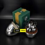 36PCS Executive Cutlery Set with Egg Shaped Case