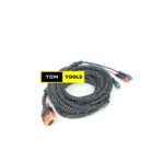 5m VGA to RCA Heavy Duty Armored Cable