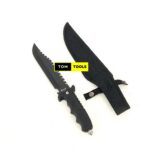 12 inch Rambo Hunting Knife with Belt Loop Sheath