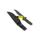 12 inch Rambo Hunting Knife with Belt Loop Sheath