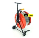 2.5mm x 50m Extension Cable Reel with Switch and 3 Sockets