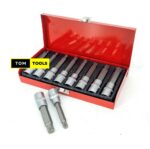 8PCS ½ inch M-Type Extra Long Spline Bit Set M5 to M16