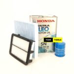 Honda Fit Hybrid Service Pack with Filters and 0W-20 Engine Oil