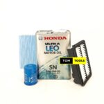 Honda Fit Hybrid Service Pack with Filters and 0W-20 Engine Oil