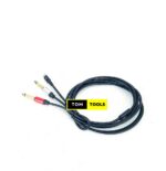 USB TYPE C to Dual 6.35mm ¼ inch TS Mono Stereo Y-Cable