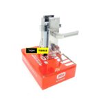 Union Assa Abloy F19 58mm Cylinder 5 Keys Lockset with SILVER Finish