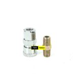 ¼ inch Pneumatic Air Hose Female Quick Coupler with Male Nipple