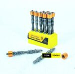 10PCS 65mm PH2 Magnetic Ring Double Sided Anti Slip Screwdriver Bits