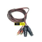 Dual Female XLR to Dual RCA Stereo Cable