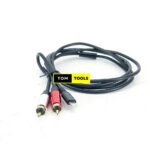 Lightning to Dual RCA Stereo Y-Cable