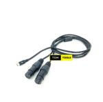 USB TYPE C to Dual XLR Stereo Y Cable