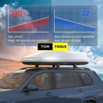 580L Car Roof Box White