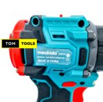 Meakida DF001G Powerful 198Vmax Brushless Cordless Impact Drill Kit